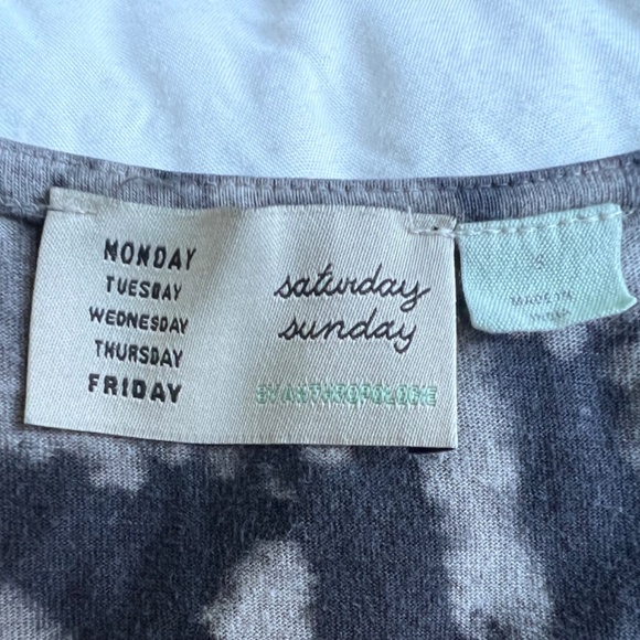 Anthropologie Saturday Sunday Aloe Tie Dye Dress - Picture 5 of 6